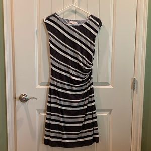LOFT striped dress S